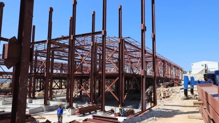 Altınözü Yeni Devlet Hastanesi’nde İnşaat Devam Ediyor