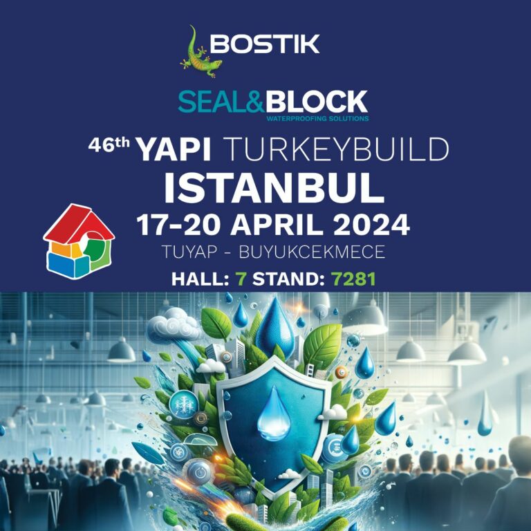 Bostik Türkiye, Seal Block Serisinin Lansmanını Yapı Fuarı’nda Yapacak