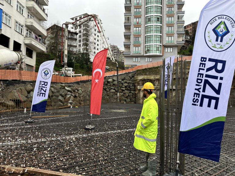 Rize Kültür Çarşısı Projesinde Temel Atıldı