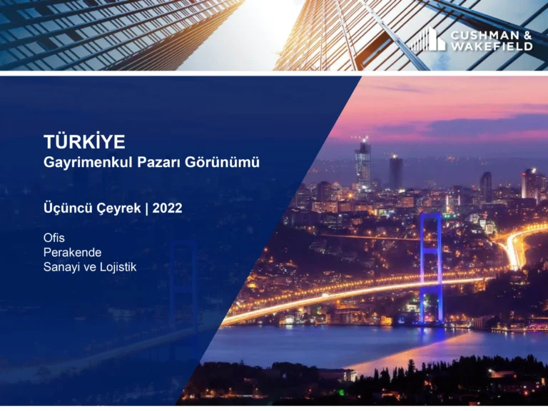 Türkiye Ticari Gayrimenkul Pazarı Raporu Yayımlandı