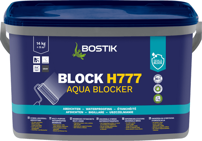 Bostik Block H777 Aqua Blocker Yenilenen Yüzüyle Raflarda!