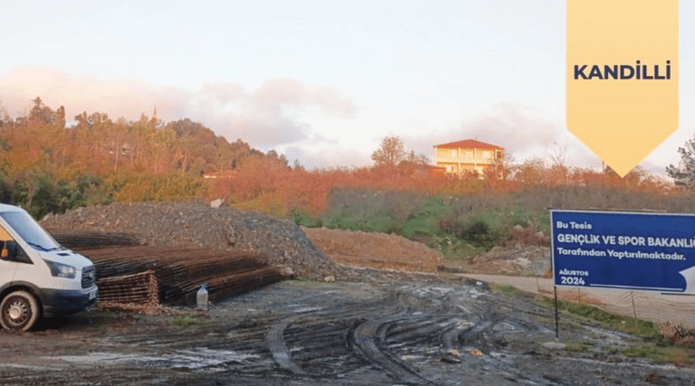 KANDİLLİ’DE 180 GÜNDE TAMAMLANACAK