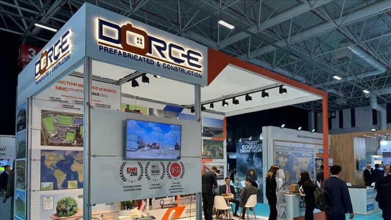 Dorçe Prefabrik ve İnşaat, SAHA EXPO 2024’te yenilikçi çözümlerini tanıttı
