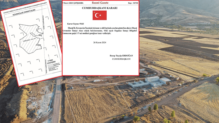 Resmi Gazete’de yayınlandı Elazığ’a yeni bir OSB kurulacak