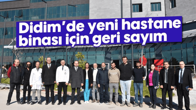 Didim’de yeni hastane binası için geri sayım