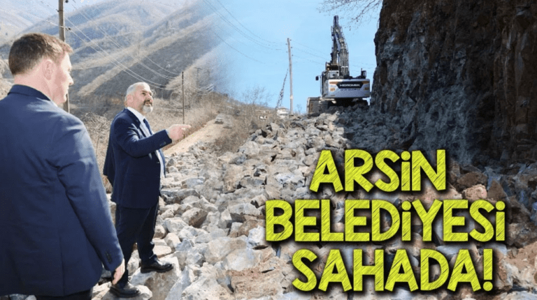 Arsin’de Alt ve Üst Yapı Seferberliği! İlçe Modern Bir Görünüme Kavuşuyor