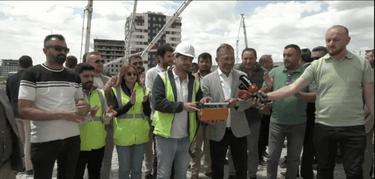 Dağtekin İnşaat konut projesinin yeni temellerini attı