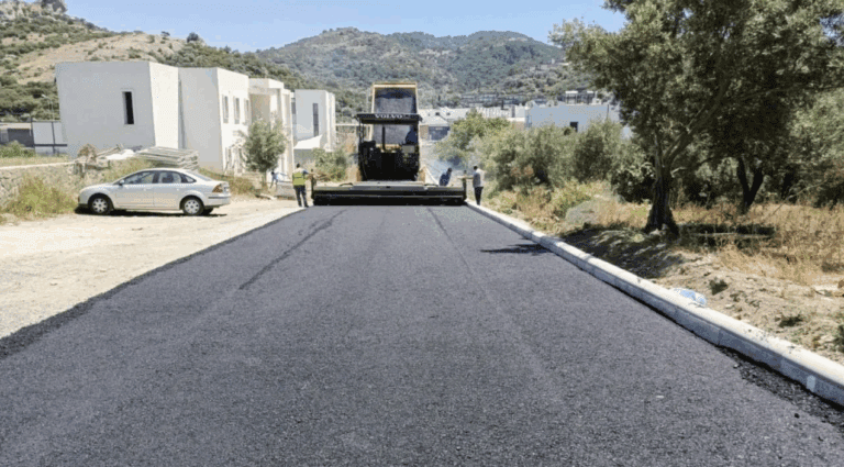 Bodrum’da Cadde ve Sokaklar Yenileniyor