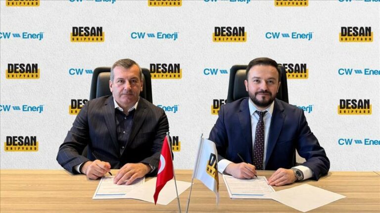 CW Enerji, Desan Deniz İnşaat ve KPT Tersane İşletmeciliği ile GES anlaşması yaptı