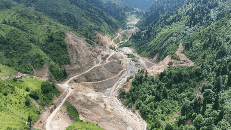 Rize’de Andon Sel Kapanı İnşaatı ile Su Yönetimi Güçleniyor