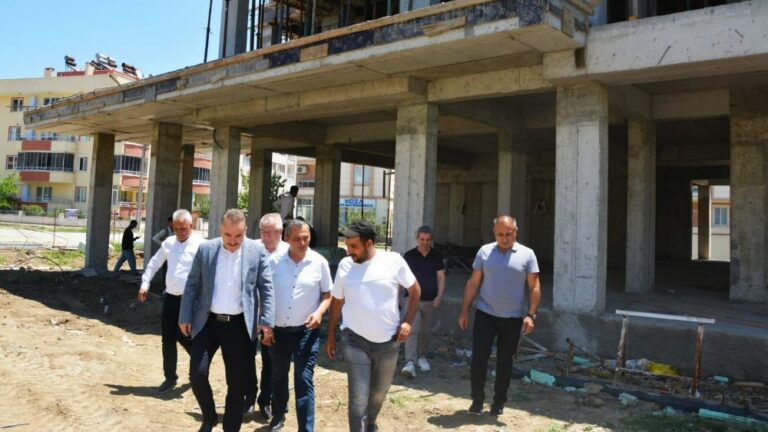 Zeytinli’de yeni sağlık merkezi ve acil istasyon inşaatı sürüyor