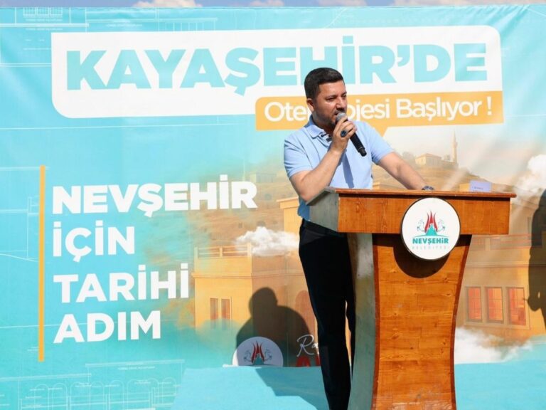 Nevşehir’de Kayaşehir Otel Projesi’nin temeli atıldı