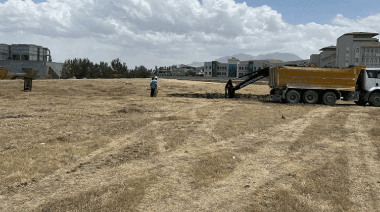 Van Şehir Hastanesi’nde inşaat çalışmaları başladı