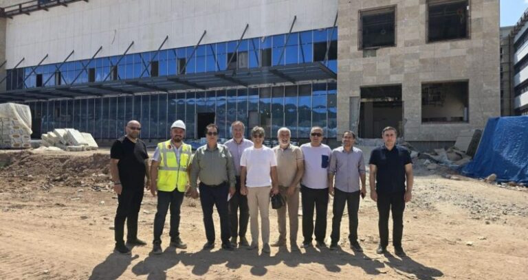 Yeni Üniversite Hastanesi’nde Çalışmalar Tüm Hızıyla Sürüyor