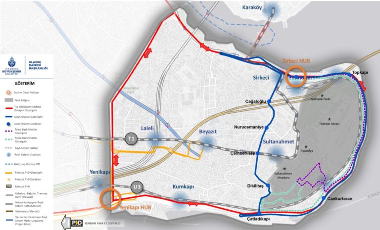 Tarihi Yarımada’nın ulaşımında yeni düzenleme… Turizm nasıl etkilenecek?