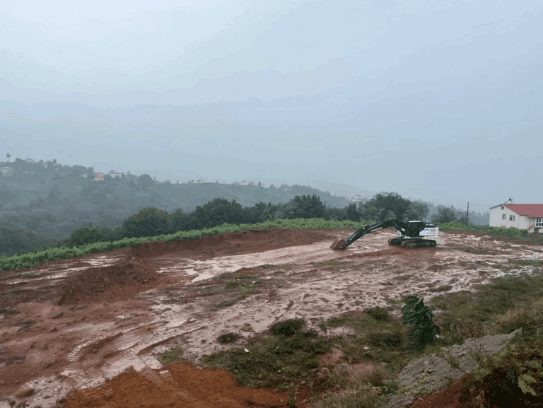 Giresun’un Eynesil ilçesinde TOKİ için ilk kazma!