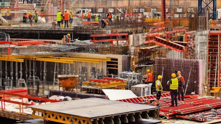 İnşaat üretim endeksi ağustosta arttı