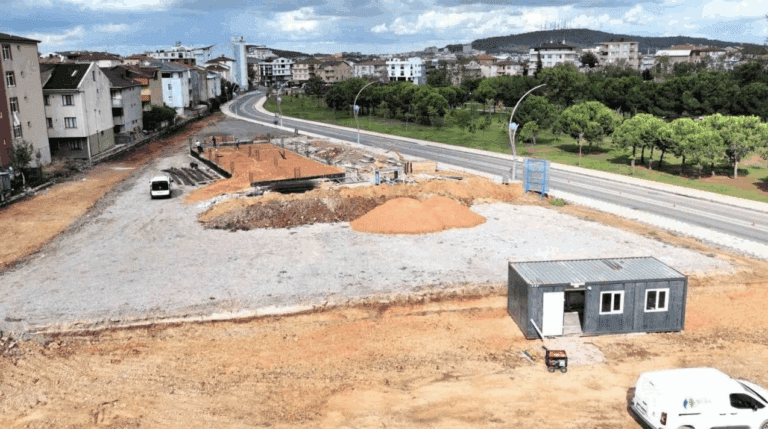 Şehit Yakınları ve Gazi Evi projesinde inşaat ilerliyor