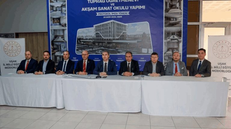TÜPRAG Uşak’ta Öğretmenevi ve Okul Yapacak