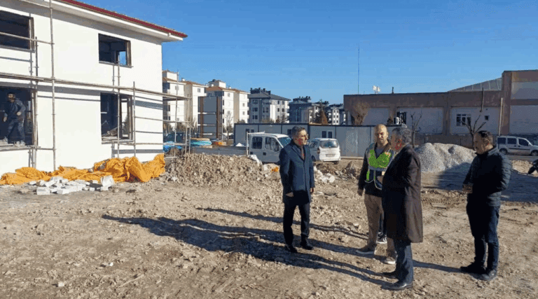 Cafer Güven Huzurevi ile Engelsiz Yaşam Merkezi’nin inşaatı sürüyor