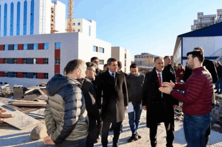 Bingöl’de 500 Yataklı Yeni Devlet Hastanesinde Çalışmalar Hızlandı