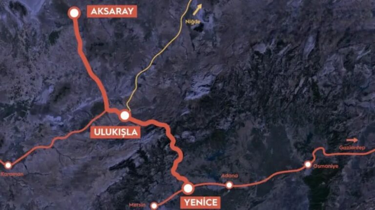AYGM Aksaray-Ulukışla-Yenice Kesim-1 Yüksek Standartlı Demiryolu Hattı Yapımı İhalesini Sonuçlandırdı