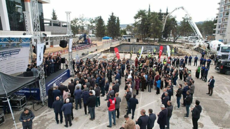 Adıyaman’da Atatürk Kütüphanesi’nin temeli atıldı