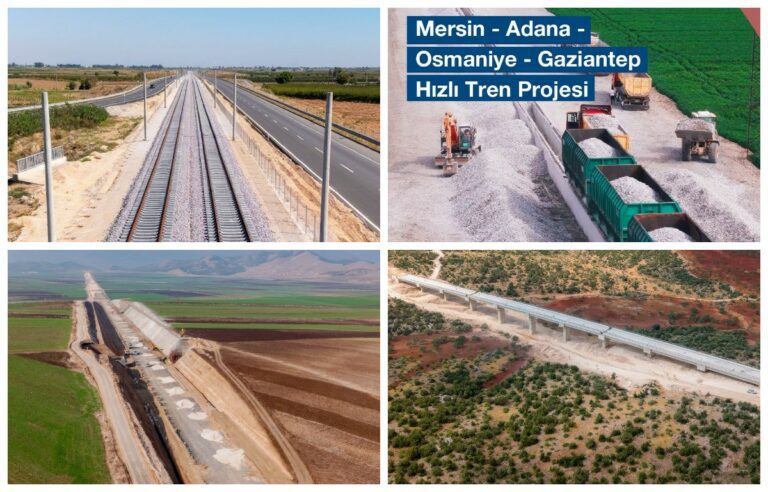 Rec Uluslararası İnşaat, Mersin-Adana-Osmaniye-Gaziantep Hızlı Tren Projesi’nde %81 Fiziki İlerleme Seviyesine Ulaştı
