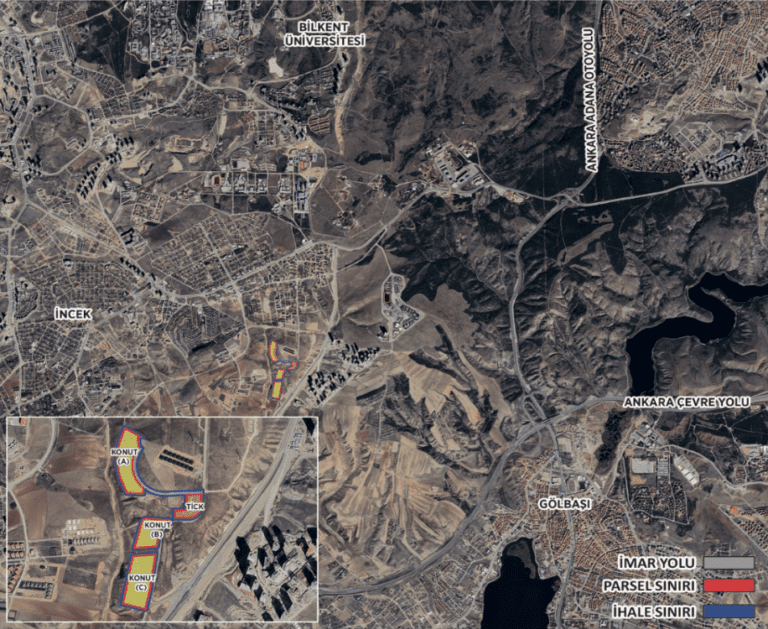 Emlak Konut Gölbaşı Taşpınar arsa ihalesi 27 Mart’ta başlıyor