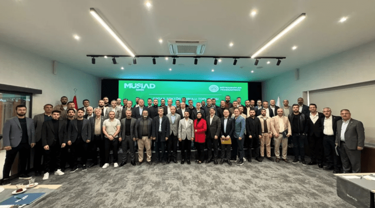 MÜSİAD İZMİR’DE İNŞAAT SEKTÖR TEMSİLCİLERİ BİR ARAYA GELDİ